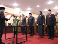 Pesan dan Support Pj. Bupati Bantaeng pada Pelantikan Pejabat Tinggi Pratama dan Pejabat Fungsional