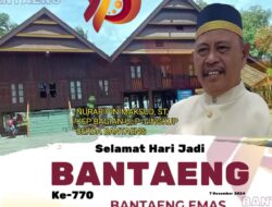 Selama Hari Jadi Bantaeng ke-770 Bantaeng Emas Untuk Indonesia