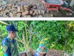 Satgas TMMD Ke 124 Kodim 1410/Bantaeng Bangun MCK Masjid di Desa Barua