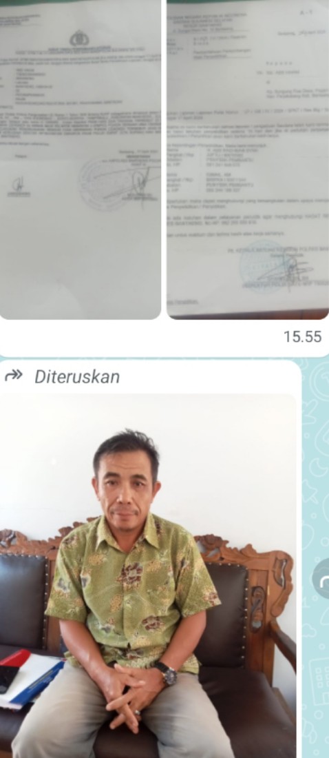 KASUS PERUSAKAN LAHAN CENGKEH DI BANTAENG KORBAN ABDUL HAKIM MENGADU