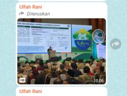 Dibuka Menteri Lingkungan Hidup, Bupati Bantaeng Uji Nurdin Hadiri Rakor Pengeloaan Sampah