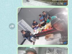 kades Bonto Lojong Sabir Makan Siang Bersama WargaUsai Laksanakan Tugas Kantor