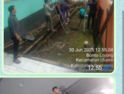 Pendes Bonto Lojong Bangun JalanTani,Air Bersih,dan Tanggul Gunakan Dana Desa