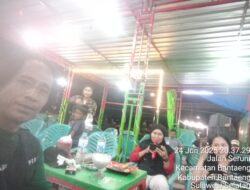 Bersama Keluarga, Nikmati Malam di Café Hj. Kanang Pantai Seruni Bantaeng