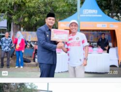 Bupati Bantaeng Support Turnamen Tennis Fun yang Diadakan Pengurus Pelti Bantaeng